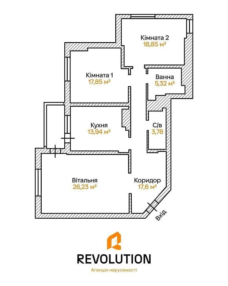 Three-Room Apartment — Revutsky Street, Darnitsia