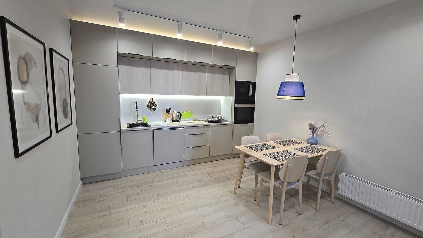 Renovated One-Room Apartment — Novopecherskaya Vezha Complex, Pechersk