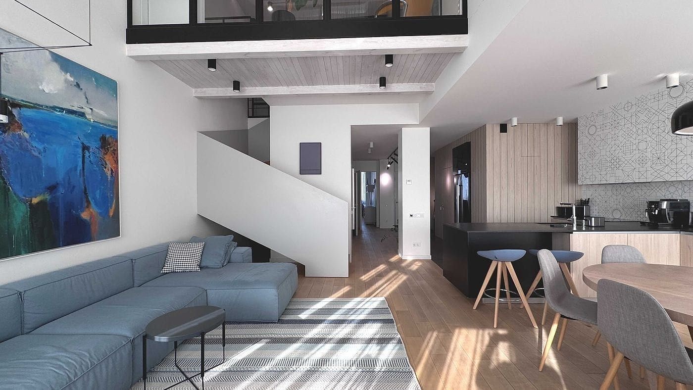 Stylish Four-Bedroom Apartment — Soniachna Brama Complex, Holosiiv